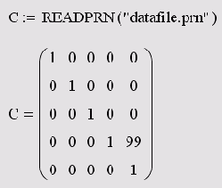 Чтение данных из текстового файла в матрицу С